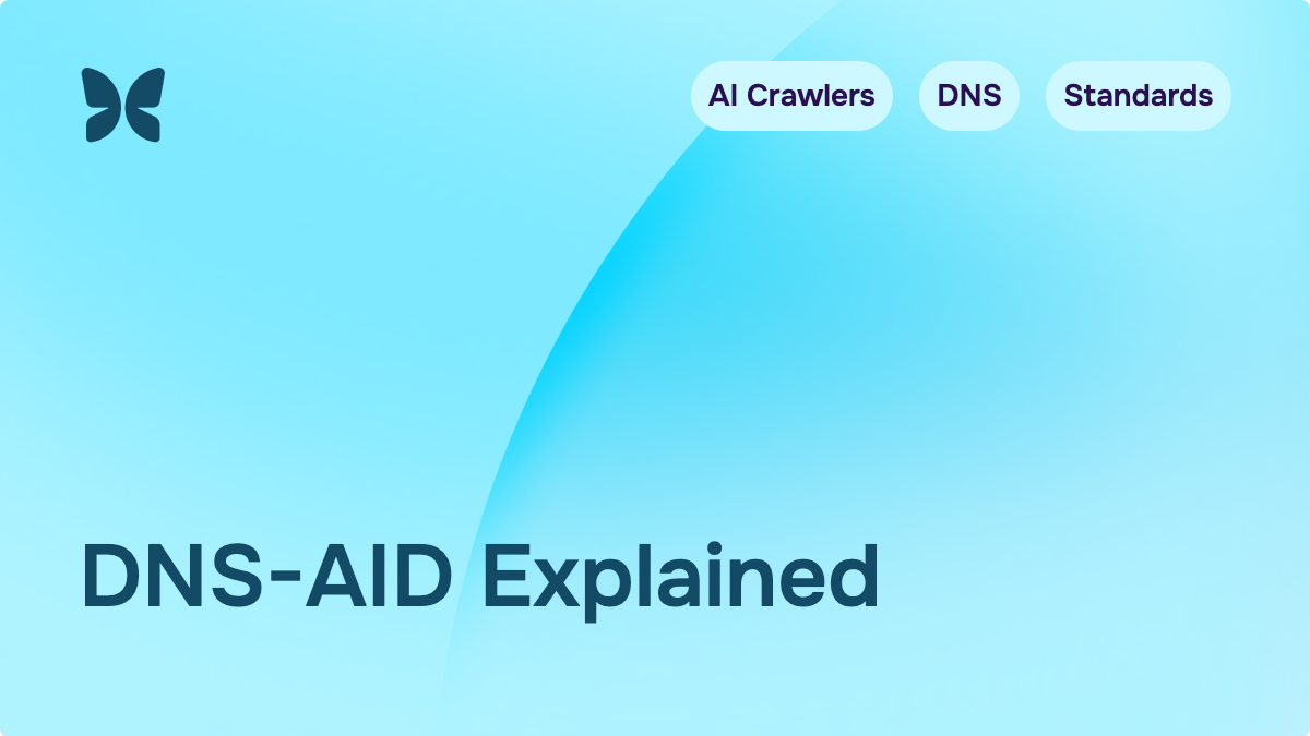 DNS-AID explained: what it is and why it isn't settled yet
