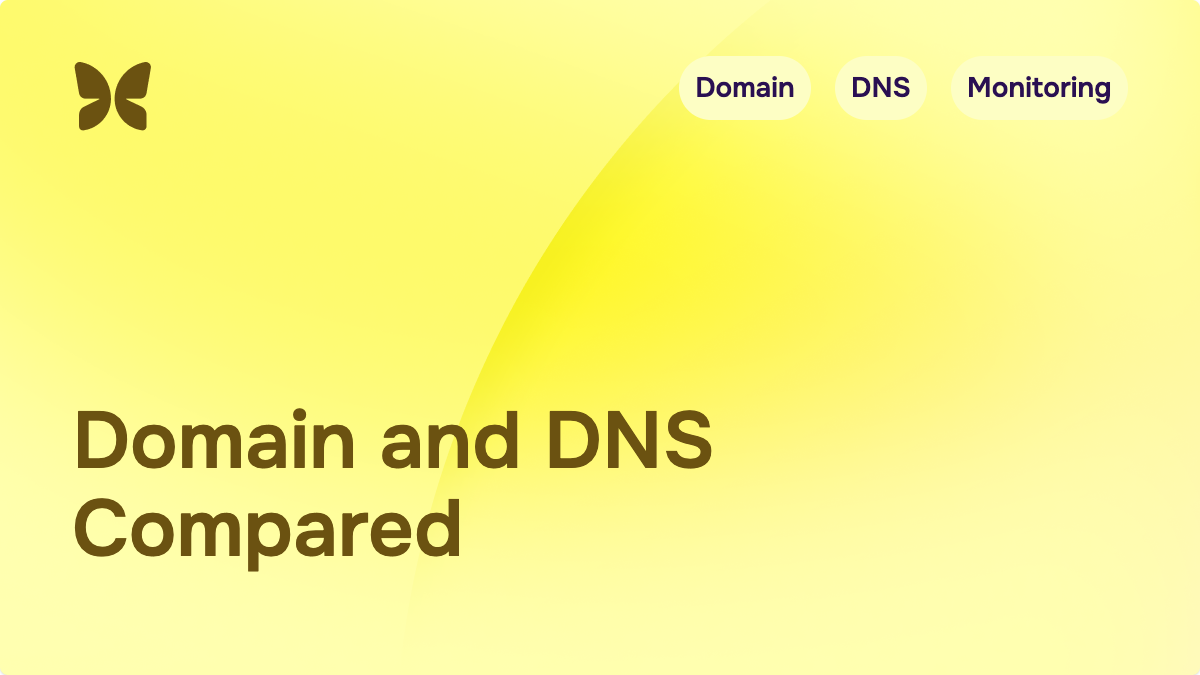 Domain monitoring vs DNS monitoring: what each catches