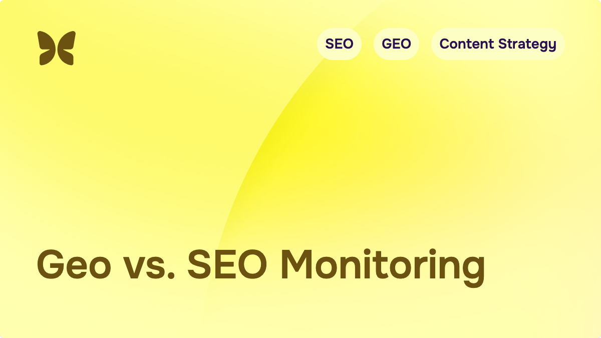 GEO vs SEO: What actually changes in your content
