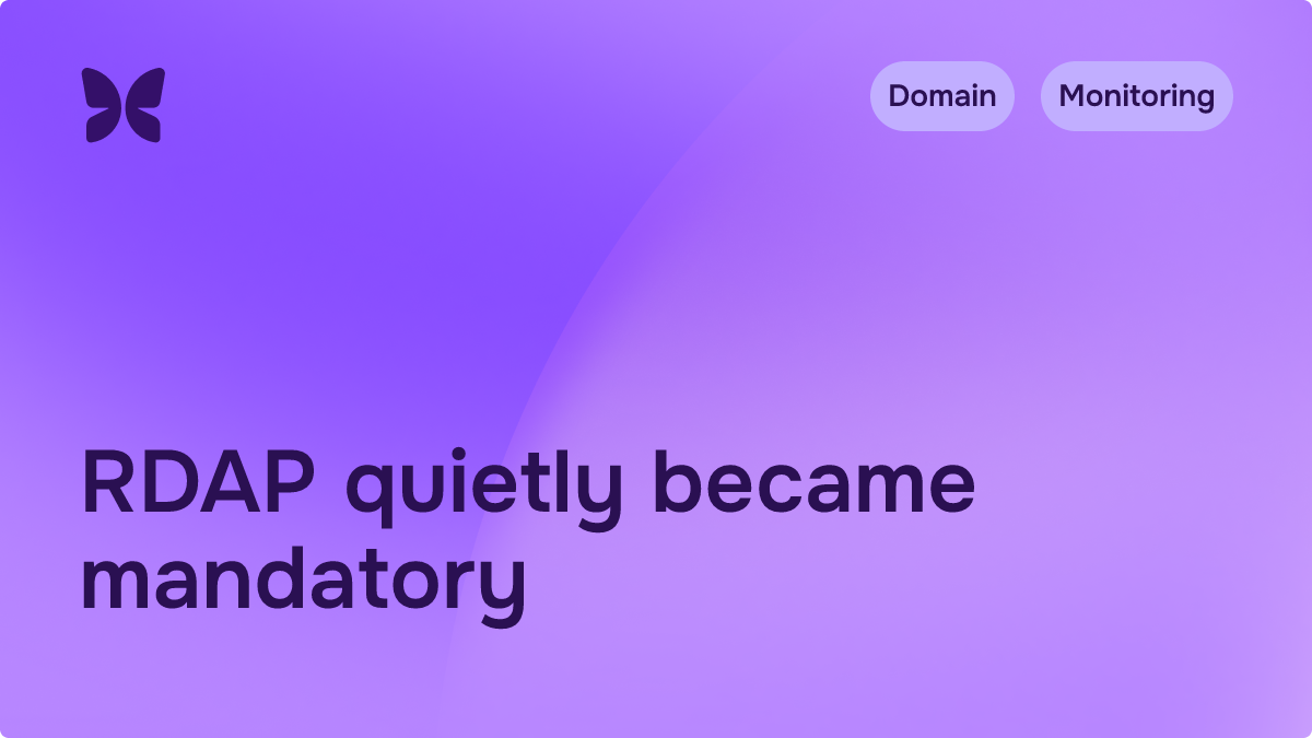 WHOIS vs RDAP: what changed and why it matters