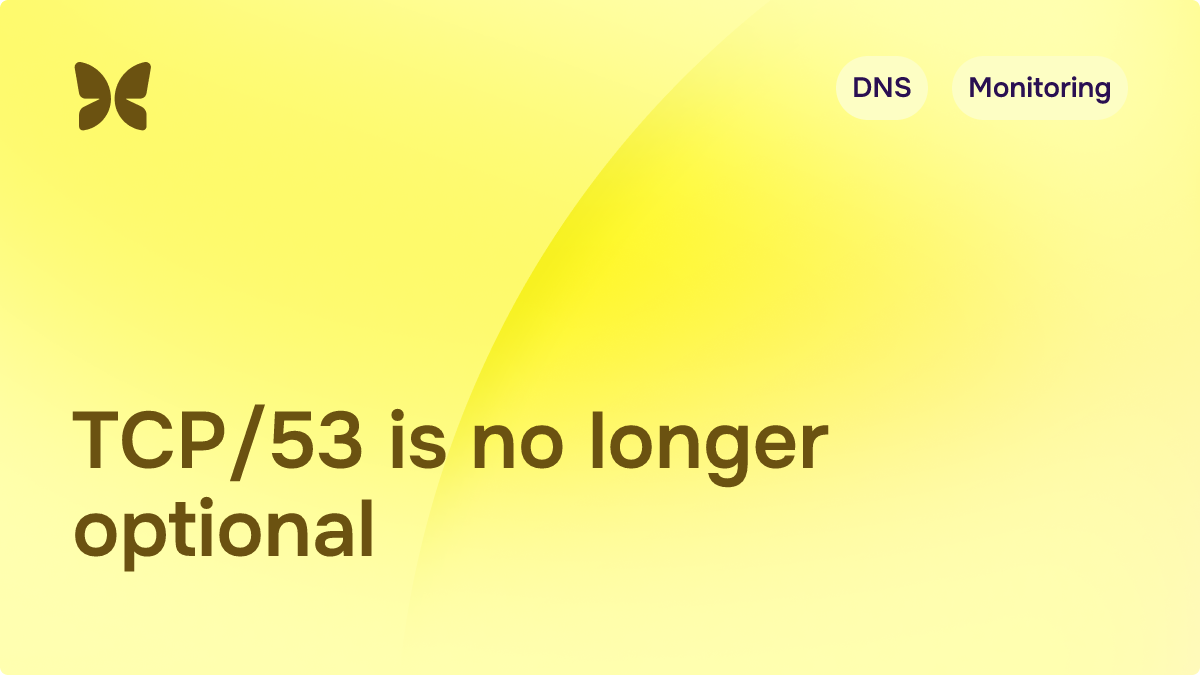 Post-quantum DNSSEC makes DNS over TCP mandatory